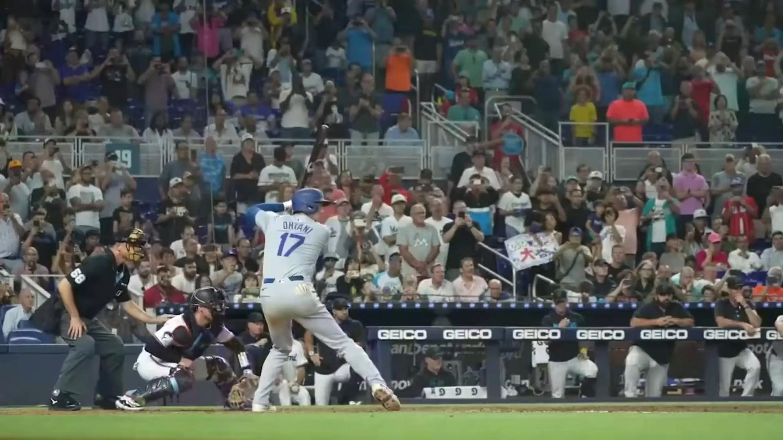 MLB — Ohtani at the plate